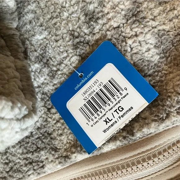 Columbia zip up fleece jacket - Picture 5 of 6